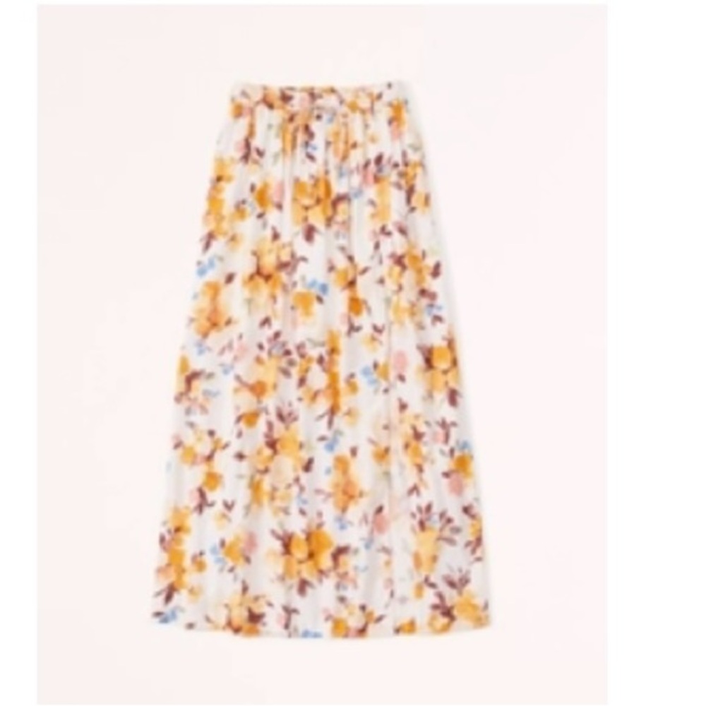 - Abercrombie Resort Tie-Waist Maxi Skirt